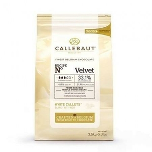 Шоколад белый Velvet 32% Callebaut 500 гр