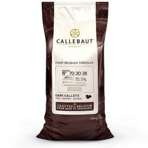 Шоколад горький 70.5% Callebaut 10 кг