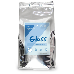 Кондитерская смесь сахарная помадка Gloss ILBakery 500 г