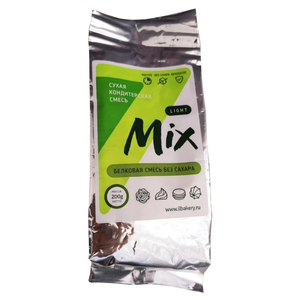 Кондитерская смесь для замены яичного белка Mix light для безе, меренги, птичьего молока ILBakery 200 г