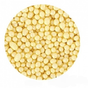Жемчуг жёлтый перламутр 4-6 мм 100 гр