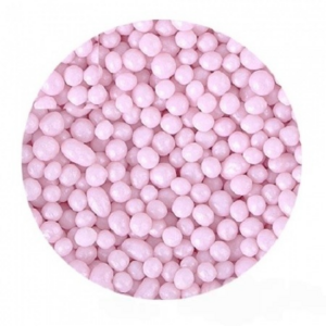 Жемчуг розовый перламутр 4-6 мм 100 гр