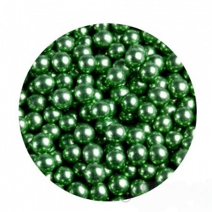 Шарики Зеленые хром 6 мм 100 гр