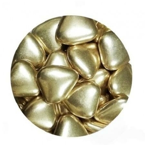 Сердечки золото хром 50 гр