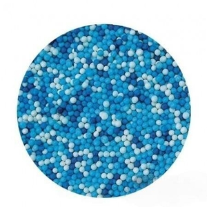 Шарики микс Голубой/синий/белый 2 мм 1 кг