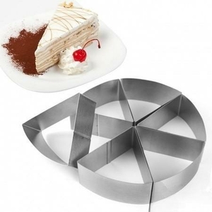 Набор металлических форм Кусочки торта 6 шт 20 см